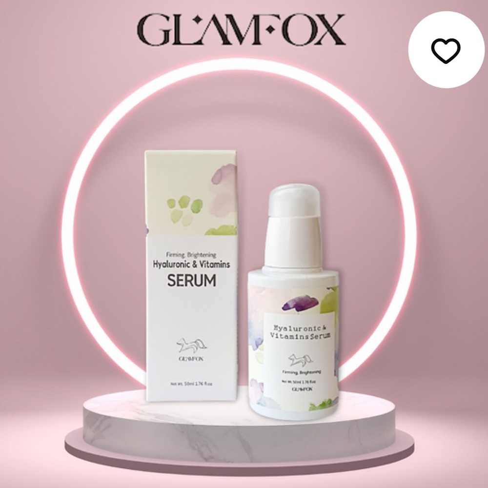 Glamfox Firming, Brightening Hyaluronic & Vitamins Serum 50 ml
